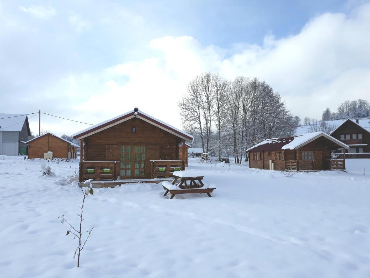 Chalets Les 5 Loups Gerbépal Esterno foto