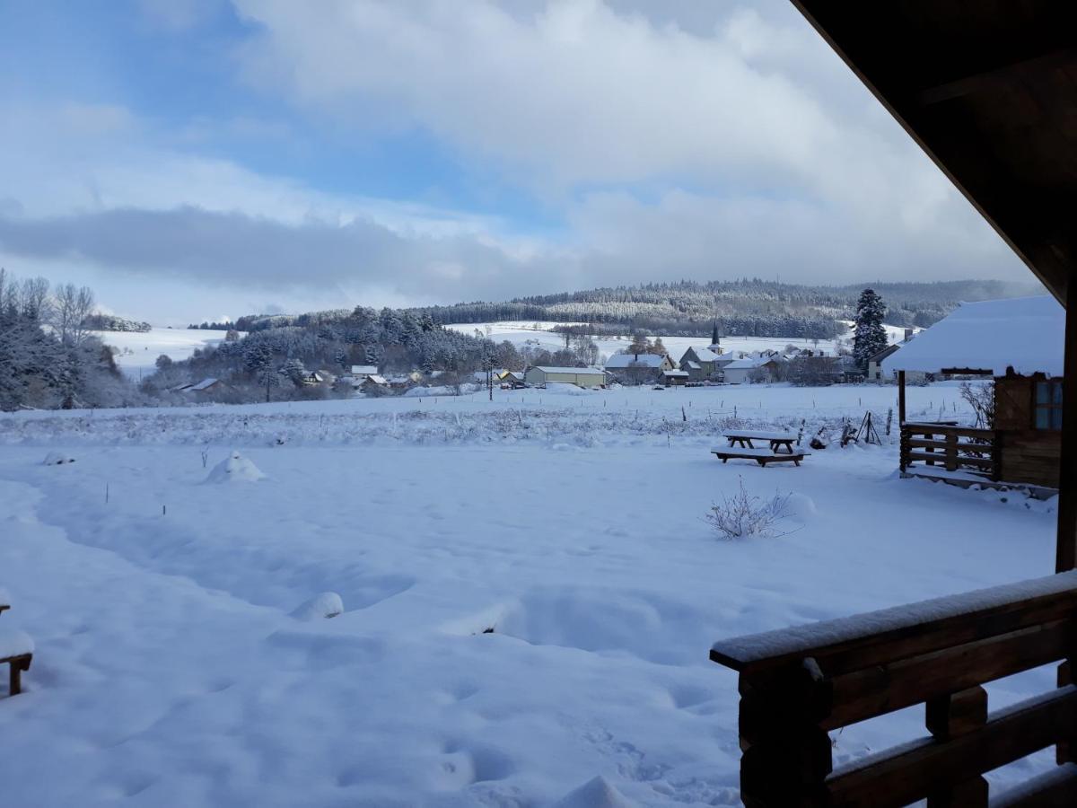 Chalets Les 5 Loups Gerbépal Esterno foto