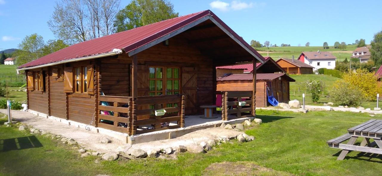 Chalets Les 5 Loups Gerbépal Esterno foto